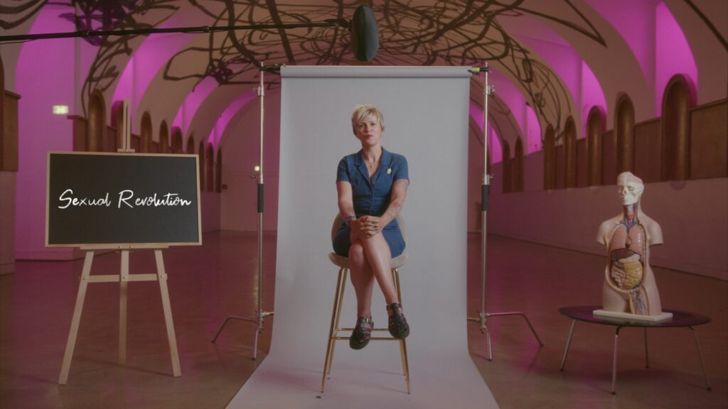 Camille Emmanuelle Aufkärung Autorin, ORF Dokumentation ARS EROTICA von Patrick Catuz